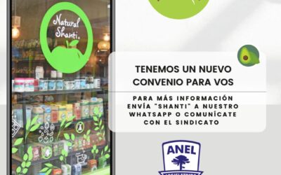 ¡Nuevo Convenio con Natura Shanti!